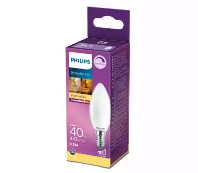 LED Ściemnialna żarówka CANDLE Philips B Światła / Żarówki / Żarówki LED / Żarówki LED E14