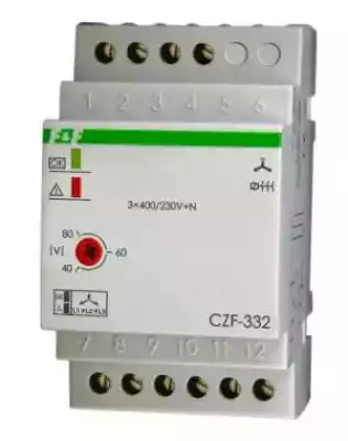 Przekaźnik zaniku faz F&F CZF-332 10A 1N ochrona na telefon