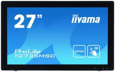 IIYAMA Monitor 27cali T2735MSC-B3 IPS US Podobne : AOC Monitor 24P2QM 23.8 cala VA 75 Hz HDMI DP DVI Pivot - 423867