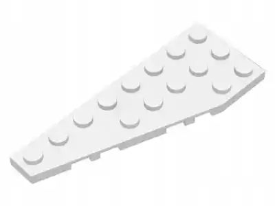 Lego Skrzydło L 8x3 biały 50305 1szt Podobne : Lego Łącznik 1szt LBGray 32557 4211714 1szt N - 3134541