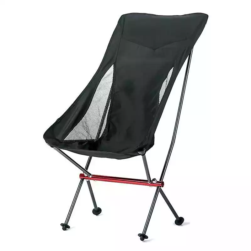 El Contente Zewnętrzne składane krzesło kempingowe Ultralekkie kompaktowe krzesła wędkarskie z torbą Czarny El Contente ceny i opinie