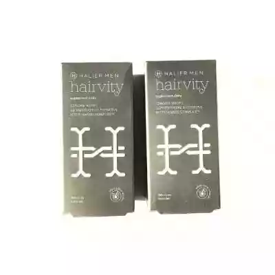 HALIER Suplement na włosy Hairvity dla m HALIER Suplement na włosy Hairvity dla mężczyzn 120 szt. (2 opakowania)