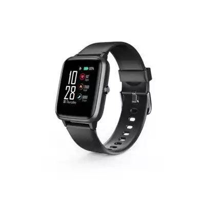 Smartwatch Hama Fit Watch 5910 GPS czarny Przesuwanie jak w smartfonie Smartwatch Hama Fit Watch 5910 GPS wyposażony został w przyjazny dla użytkownika,  kolorowy wyświetlacz LCD Full Touch o przekątnej 1, 3