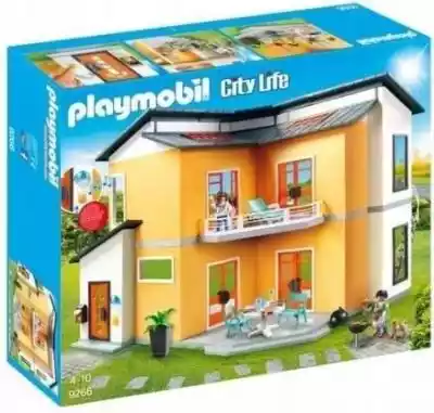 Playmobil 9266 City Life Nowoczesny Dom  Podobne : Nowoczesny narożnik z funkcją spania lewy szary GRANO - 160371