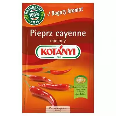 Kotányi - Pieprz cayenne mielony Produkty spożywcze, przekąski/Olej, oliwa, ocet, przyprawy/Sól, pieprz, przyprawy
