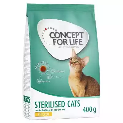30% taniej! Concept for Life sucha karma Podobne : Concept for Life Sterilised Cats, łosoś - 400 g - 342375