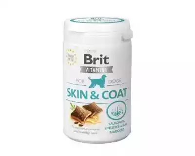 BRIT Vitamins Skin&Coat for dogs - suple Podobne : Brit Let's Bite meat snacks lamb dices & chicken 80g - 44591