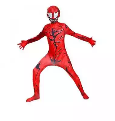 Venom 2 Carnage Jumpsuit Cosplay Adult K Podobne : Venom 2 Carnage Jumpsuit Cosplay Adult Kids Bodysuit Halloween Costume 110*120cm - 2804975
