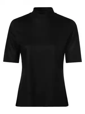 comma - T-shirt damski, czarny Kobiety>Odzież>Koszulki i topy>T-shirty