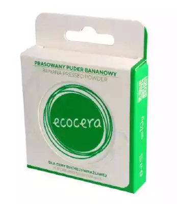 Ecocera Prasowany puder bananowy puder 1 Allegro/Uroda/Makijaż/Twarz/Pudry