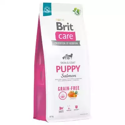 Brit Care Dog Grain-free Puppy, łosoś i  Podobne : BRIT Grain Free Vet Diets Cat Calm & Stress Łosoś z groszkiem - sucha karma dla kota - 400 g - 91234