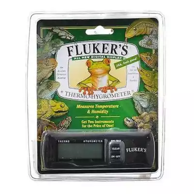 Fluker's Termohigrometr cyfrowy Flukers, Podobne : Fluker's Flukers Ultra Deluxe Premium Heat Mat, Mini - 4 W (Mini Zbiorniki) (Pakiet 1) - 2904833