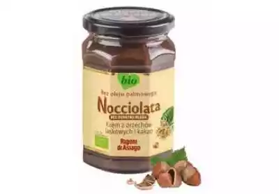 RdA Nocciolata ( bez laktozy) BIO - krem z orzechów laskowych i kakao,  bez dodatku mleka 270g