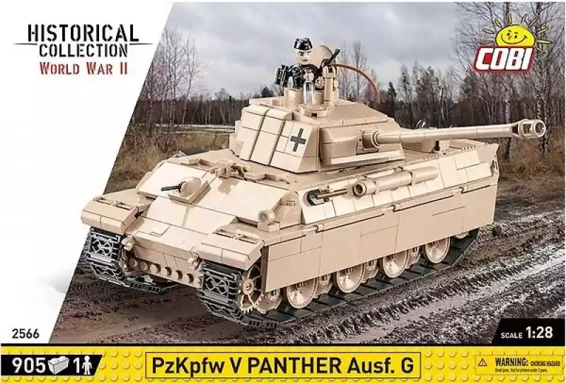 Klocki Cobi PzKpfw V Panther Ausf.G 2566 COBI ceny i opinie