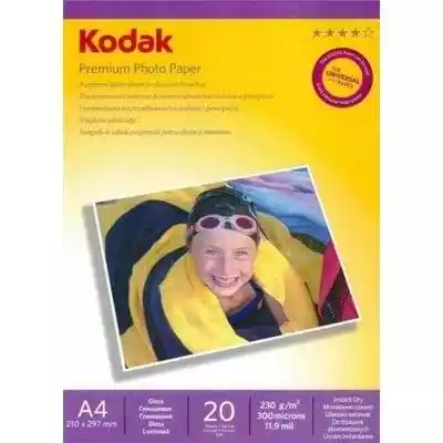 Papier fotograficzny KODAK A4 230G 20 ar Podobne : Papier żwirowy Penn Plax Calcium Plus dla ptaków w klatkach, 9