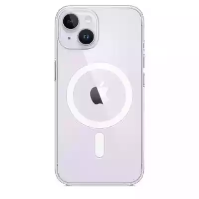 Apple Etui z MagSafe do iPhone 14 przezr Smartfony i lifestyle/Ochrona na telefon/Etui i obudowy na smartfony