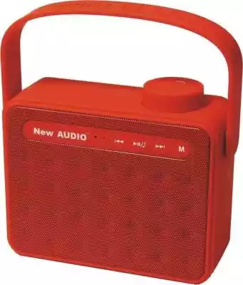 Przenośny głośnik o mocy 6 W w kolorze czerwonym,  wykorzystujący technologię Bluetooth 3.0 + EDR. Posiada radio FM,  złącze micro USB,  AUX,  czytnik kart pamięci microSD i akumulator litowo-jonowy. Głośnik wyposażony w sportową rączkę w stylu retro.