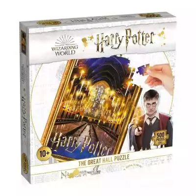 Winning Moves Puzzle Harry Potter Wielka Podobne : Puzzle 3D Harry Potter Hogwarts Wielka Sala 32470 - 1218821