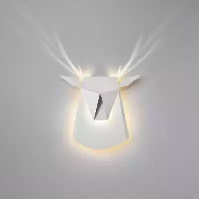 Kinkiet JELEŃ biały - LED, stal węglowa Oświetlenie > Kinkiety