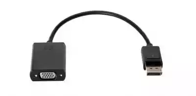 HP Adapter DisplayPort do VGA  F7W97AA Podobne : Gniazdo komputerowe podwójne 2xRJ45 Karlik Mini 12MGKBO-2 kategoria 5e, 8-stykowy, bez pola opisowego czarny mat - wysyłka w 24h - 883616
