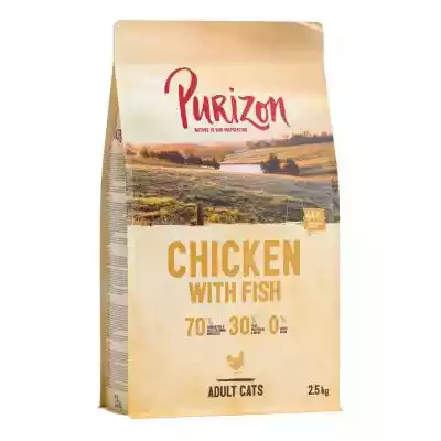 Purizon Adult dla kota, kurczak i ryba – Podobne : Purizon Adult, 24 x 200 g, bez zbóż - Filet z kurczaka z łososiem i jagnięciną 24 x 200g - 337221