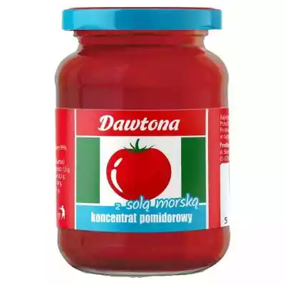         Dawtona                Koncentrat pomidorowy 30% z solą morską. Produkt pasteryzowany.    