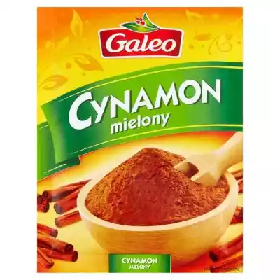 Galeo Cynamon mielony 12 g Artykuły spożywcze > Przyprawy i dodatki kulinarne > Sól i pieprz