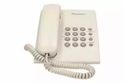 Panasonic KX-TS500 White Przewodowy/Whit Smartfony i lifestyle/Smartfony i telefony/Telefony stacjonarne