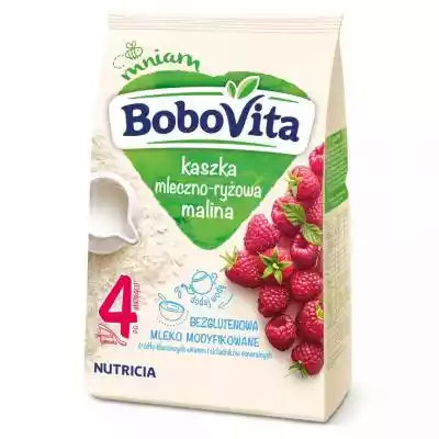 BoboVita - Kaszka mleczno-ryżowa malina Podobne : BoboVita - Kaszka mleczna manna po 4 miesiącu - 223800