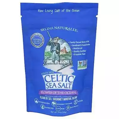 Celtic Sea Salt Celtycki kwiat soli mors Podobne : Celtic Sea Salt Celtycka sól morska Drobno zmielona sól morska, 16 uncji (opakowanie 3) - 2715919