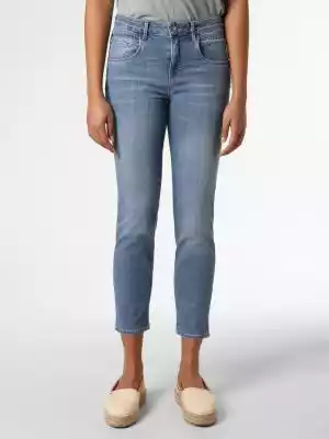 Ozdobne nity zdobią głębokie kieszenie wygodnych jeansów Shakira S marki BRAX,  które doskonale eksponują sylwetkę dzięki krojowi skinny fit.
