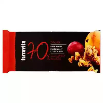 Terravita Czekolada z crunchy i owocami  Podobne : Carnilove Crunchy Fresh Snack Duck+Raspber - przysmak dla kota - 50 g - 89832