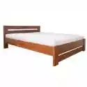 Łóżko LULEA EKODOM drewniane : Rozmiar - 180x200, Kolor wybarwienia - Miodowy, Szuflada - Brak