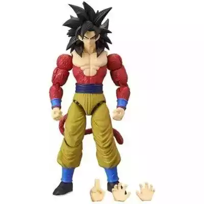 Figurka Super Saiyan 4 Goku o wysokości około 16 cm,  wzorowana bezpośrednio na popularnej serii anime - Dragon Ball Super. Pochodzi z serii 