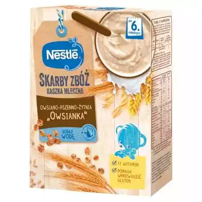 Nestlé Skarby Zbóż Kaszka mleczna owsian Dziecko > Żywność dla dzieci > Kaszki