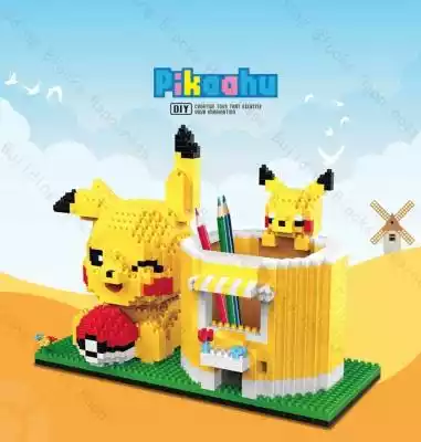 Klocki Pokemon Pikachu Pikaczu 5300el. Figurka 3D0