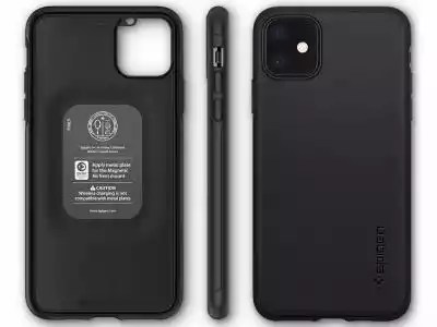Plecki iPhone 11 czarny Allegro/Elektronika/Telefony i Akcesoria/Akcesoria GSM/Etui i pokrowce