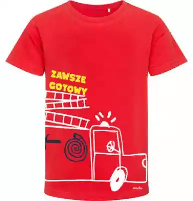 T-shirt z któtkim rękawem dla chłopca, z Podobne : T-shirt z któtkim rękawem dla chłopca, z wozem strażackim, czerwony, 2-8 lat - 29204