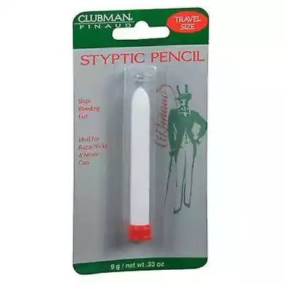 Clubman Pinaud Styptic Pencil, 0.33 oz ( Zdrowie i uroda > Opieka zdrowotna > Zdrowy tryb życia i dieta > Witaminy i suplementy diety