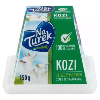 Na Turek - Serek kozi ze szczypiorkiem d Produkty świeże/Sery/Kozie, owcze