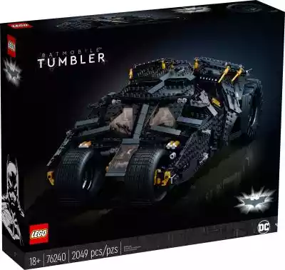 Klocki LEGO DC Batman Batmobil Tumbler 7 Podobne : Lego Kołczan na strzały (4498) czarny - 3045226