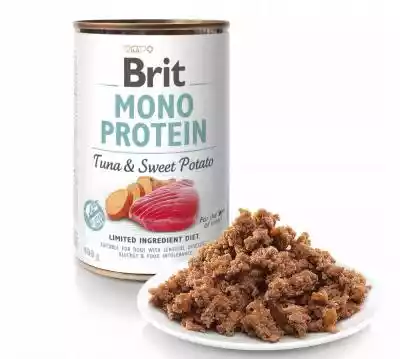 BRIT Mono Protein tuńczyk z batatem - mo Podobne : Brit Mono Protein Tuna & Sweet Potato - 400g puszka dla psa - 44801