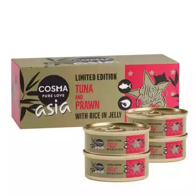 Cosma Asia Edycja świąteczna - 12 x 50 g Podobne : Cosma Jelly Snack, 8 x 14 g - Pakiet mieszany - 341741