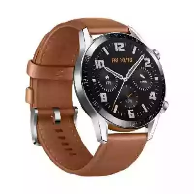 HUAWEI Watch GT 2 (46mm) – brązowy skórzany | Raty 0% | Oficjalny Sklep | Darmowa dostawa