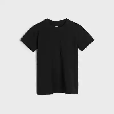 Sinsay - Koszulka - Czarny Podobne : Sinsay - Koszulka bawełniana basic - Khaki - 145851