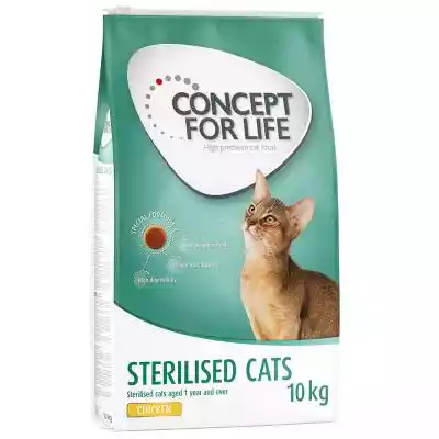 Concept for Life Sterilised Cats, kurcza Koty / Karma sucha dla kota / Concept for Life / Concept for Life Care