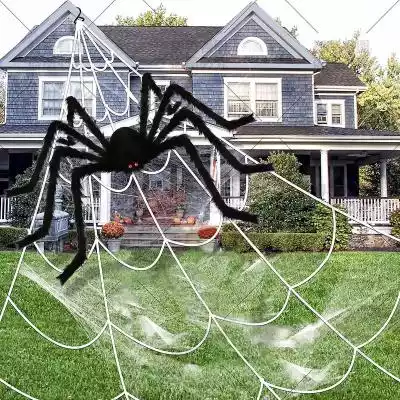 Halloween Decoration Spider Web, 7m Spid Podobne : Spider Man w kostium superbohatera Dzieci Miles Morales Cosplay Dorosły czarny 150cm - 2712771
