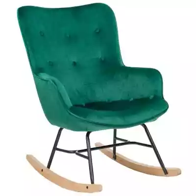 Fotel bujany MWM-001 zielony welur #18 Podobne : Fotel bujany uszak 4 - kolory do wyboru - 84896