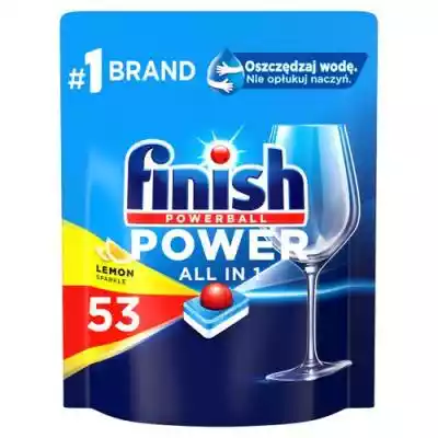 FINISH Tabletki Power All-in-1 53 lemon Podobne : Tabletki do zmywarek FINISH Power All in 1 Fresh 72 szt. - 1657155