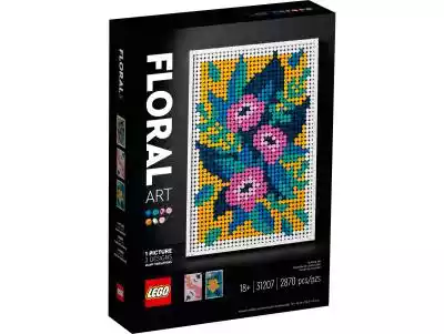 Klocki LEGO Art Sztuka Kwiatowa 2022 312 Podobne : Lego Pł 2x2 z wyp D B G 1szt 87580 4565322 New - 3021361
